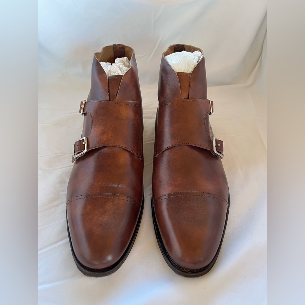 Meermin Mallorca Double Mink Chukka Musuem Calf 9E